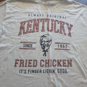 MENS KENTUCKY FRIED CHICEN T SHIRT XL KFC